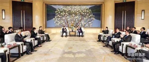 中国•北京市委书尹力会见马英九一行